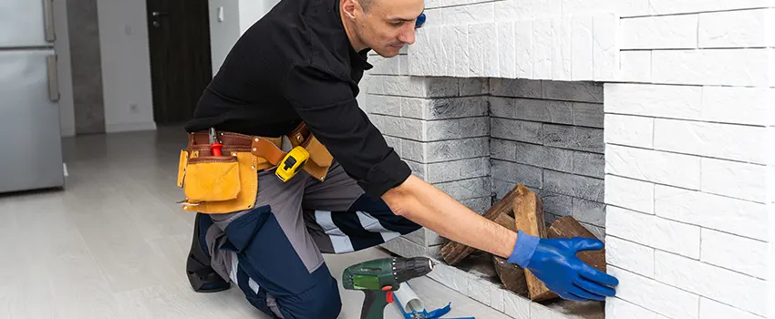 Fireplace Damaged Damper Frame Repair Services in Liberal, Kansas